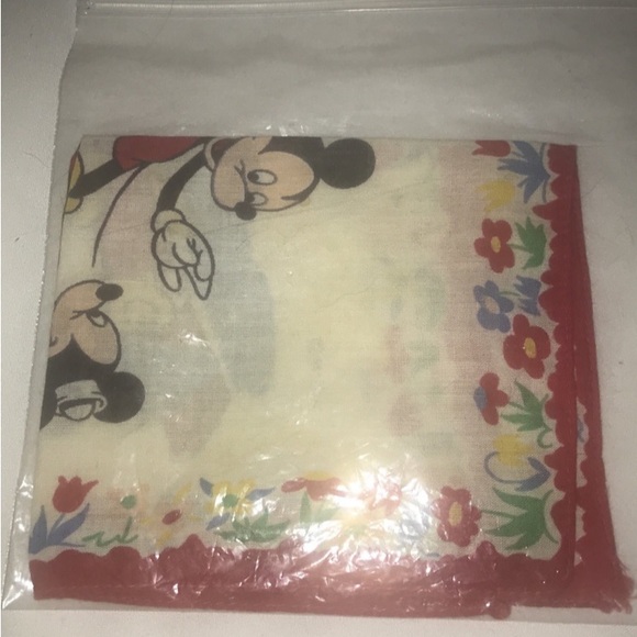 Vintage Disney Mickey Mouse Handkerchief - Picture 7 of 7